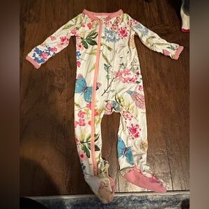 Bestaroo Flutter Babes Footie - 3-6mo